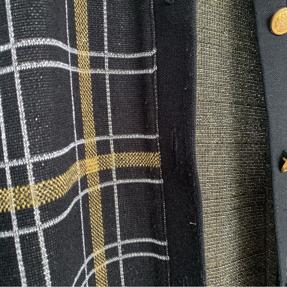 Metallic EB cardigan sweater. - Picture 10 of 12